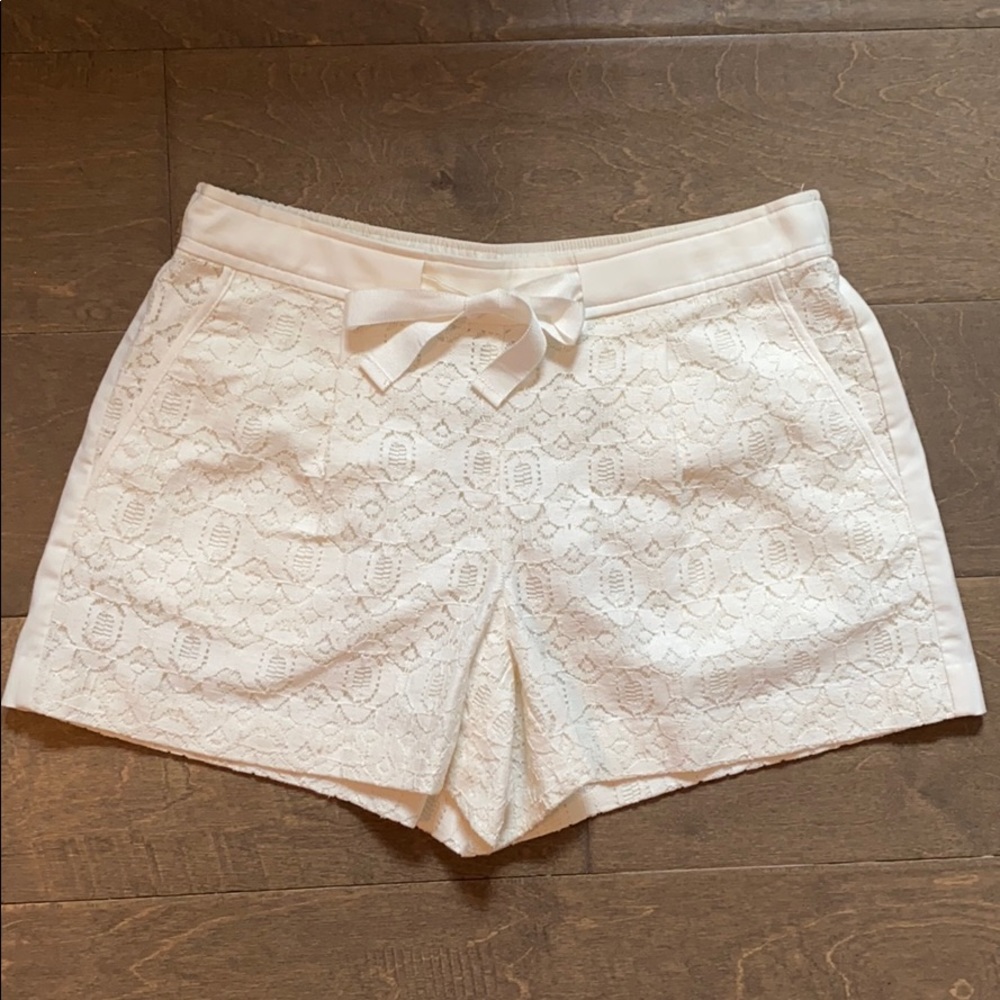 Ann Taylor Loft Lace shorts